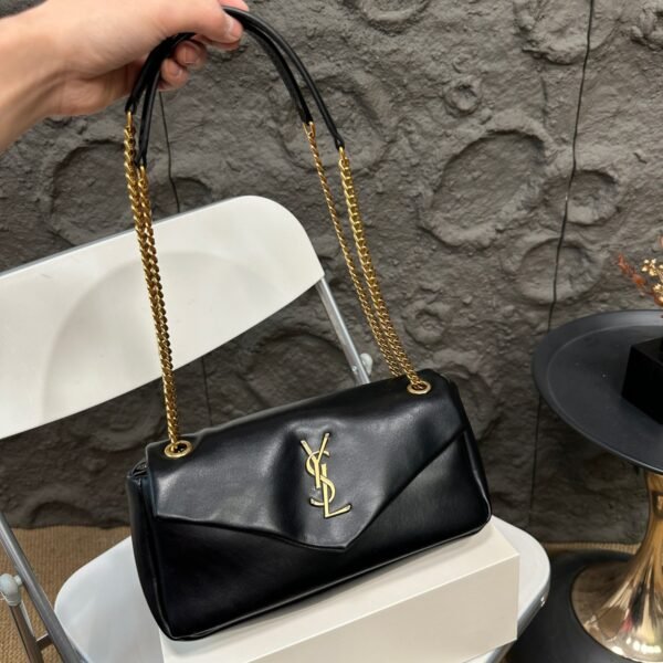 YSL Solferino Black Leather - Bag