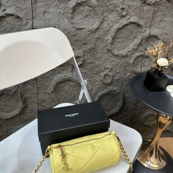YSL Le Maillon Quilted Cylinder - Bag