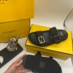 FD FF Logo Double Strap Sandals – Sandals
