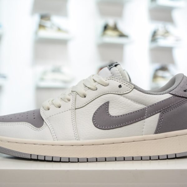 NK Air Jordan 1 Low OG Neutral Grey - Sneakers