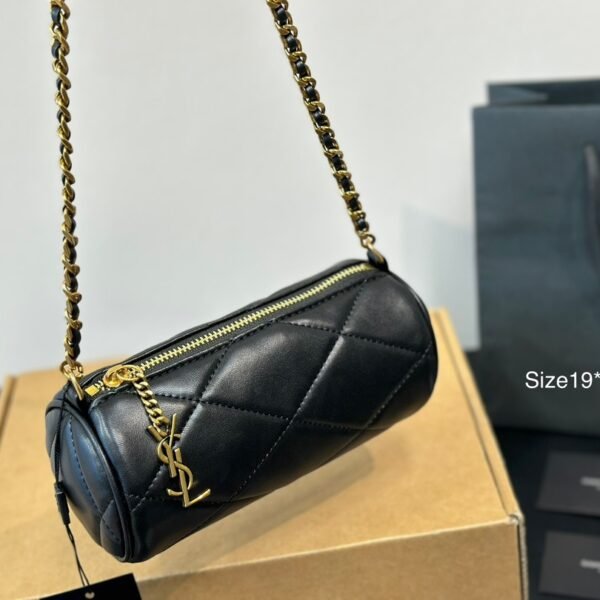 YSL Le 5 à 7 Hobo Black Leather - Bag