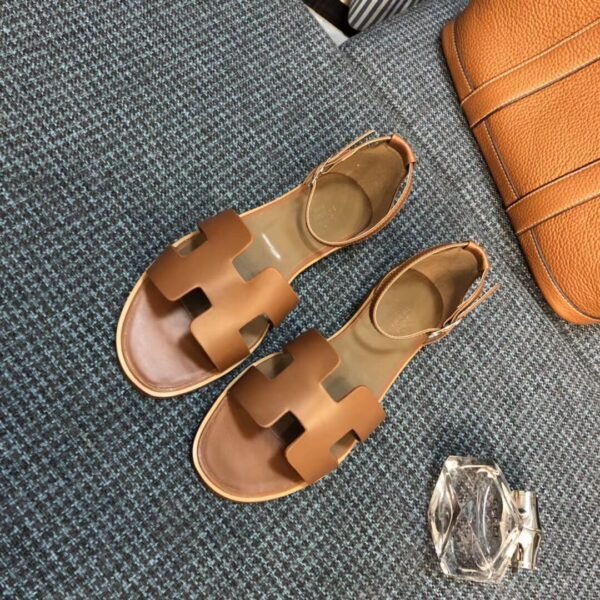 HM Oran Sandals Tan Leather - Sandals