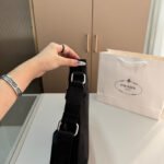 PR Nylon Messenger Black Nylon – Bag