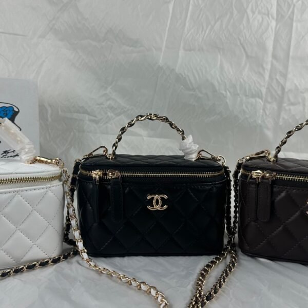 CC Vanity Case Quilted Leather - Bag
