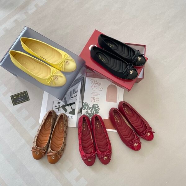 GG GG Marmont Ballet Flats Various - Shoes