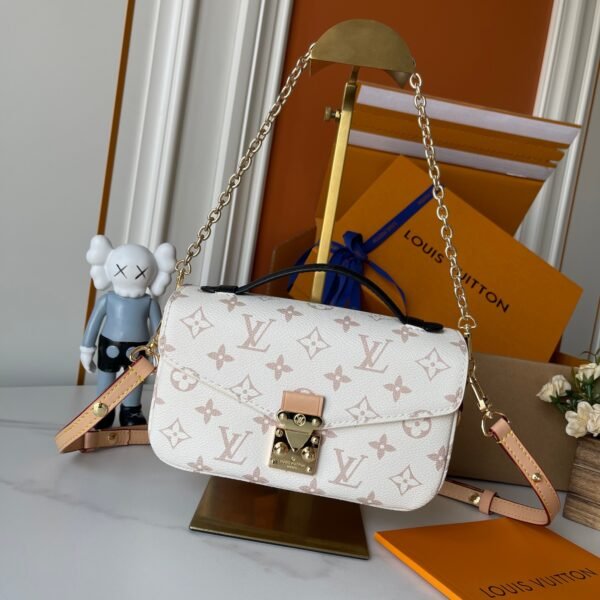 LV Pochette Metis Monogram Empreinte Cream - Bag