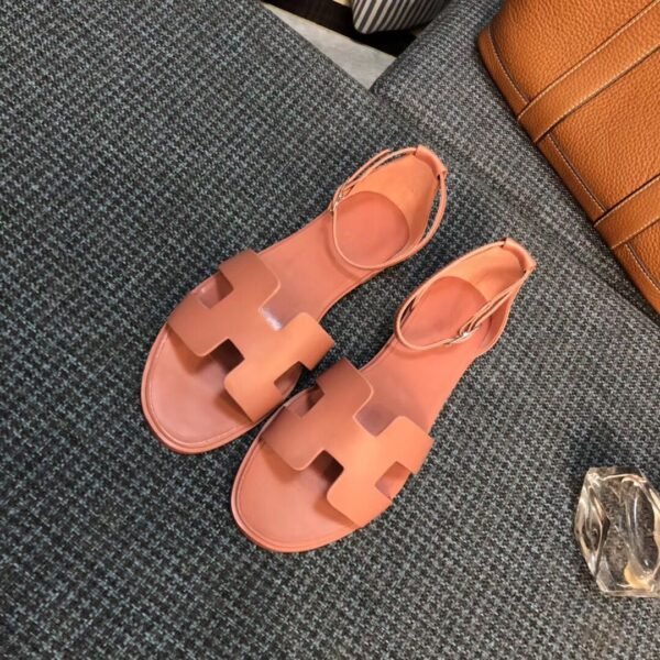 HM Oran Sandals Pink Leather - Sandals
