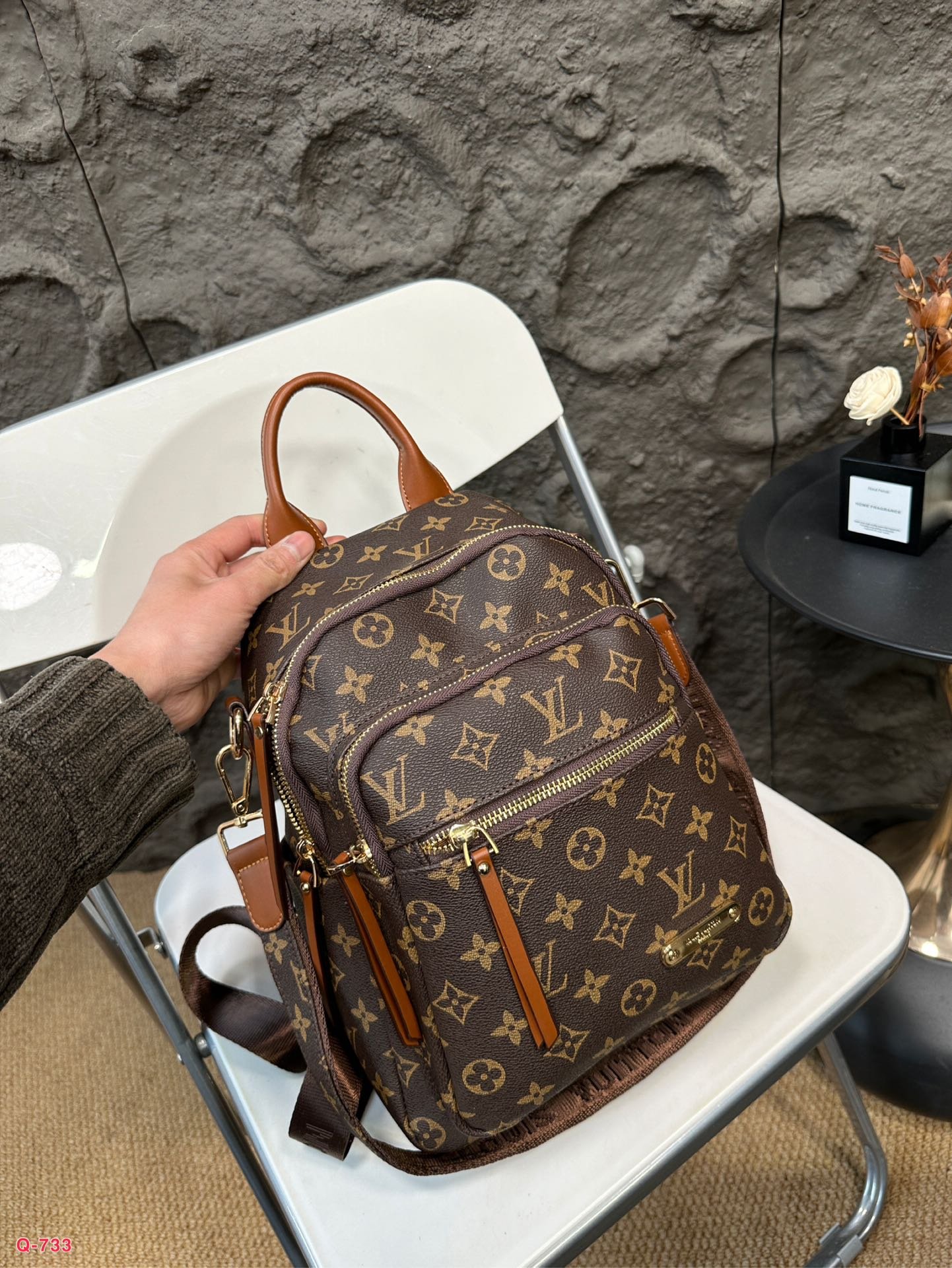 LV Palm Springs Mini Monogram - Bag - Image 2
