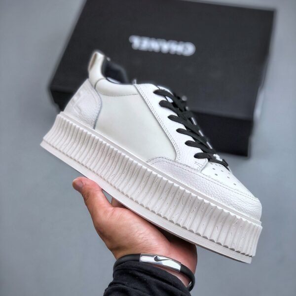 CC Calfskin Platform Sneakers - Sneakers