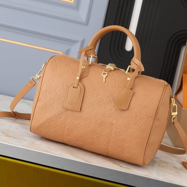 LV Speedy Bandoulière 25 Monogram Empreinte Leather - Bag