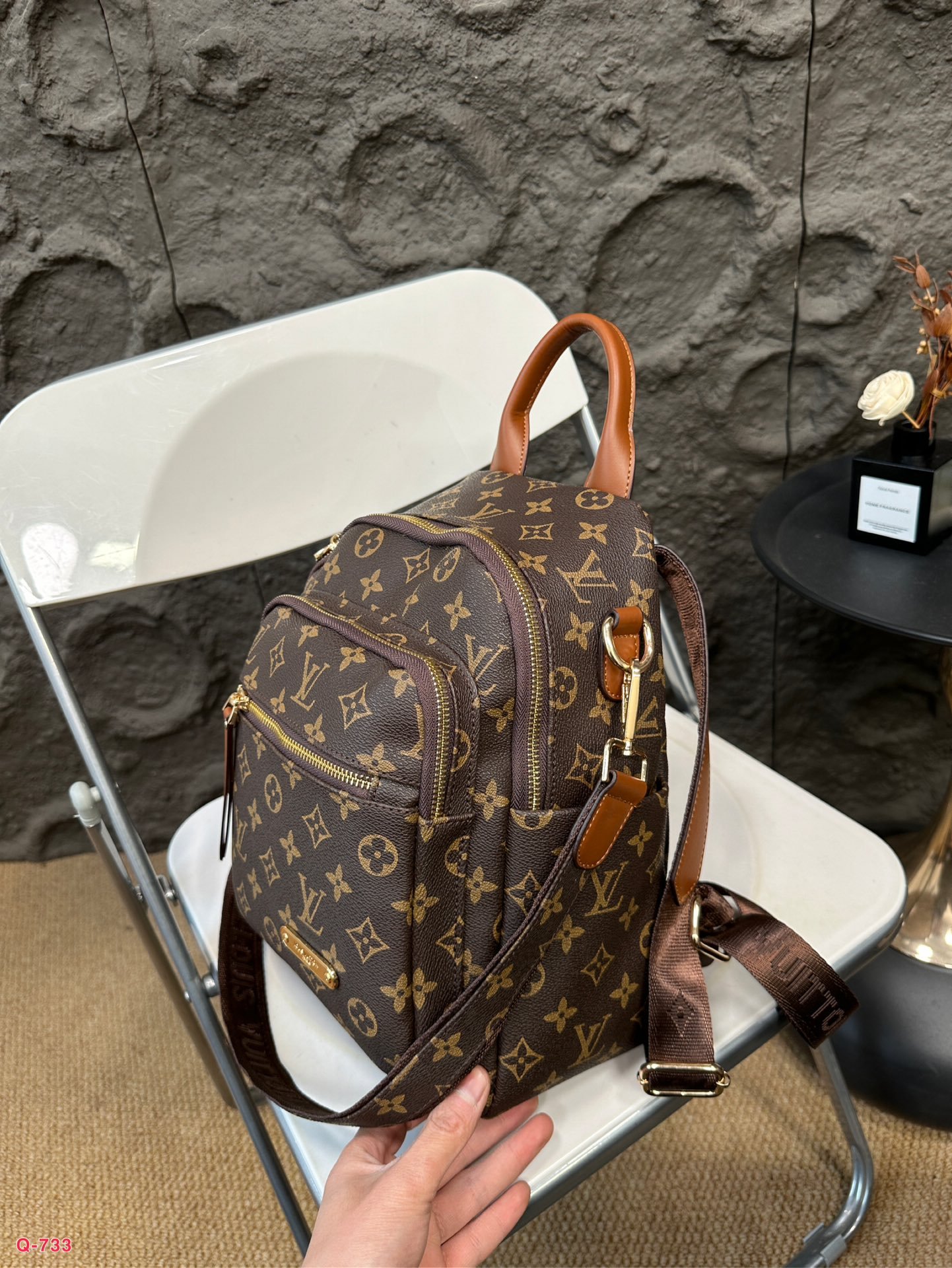 LV Palm Springs Mini Monogram - Bag - Image 4