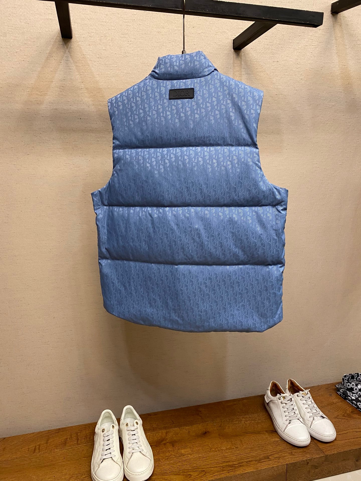 CD CD Oblique Puffer Vest 46 Blue Oblique - Vest - Image 2
