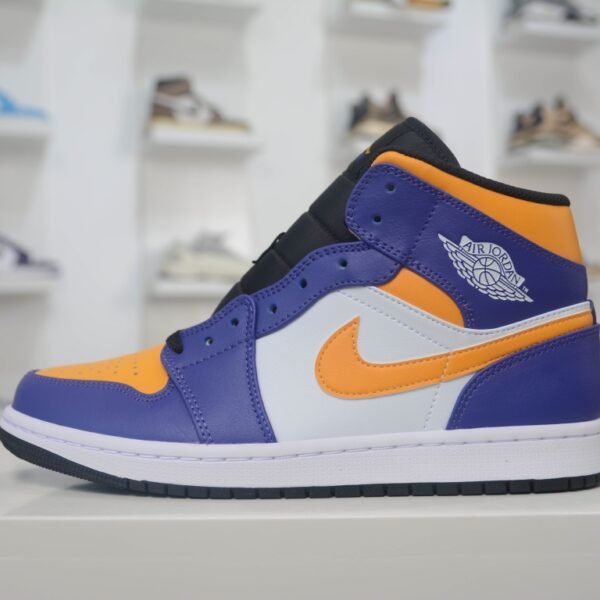 NK Air Jordan 1 Mid Lakers - Sneakers