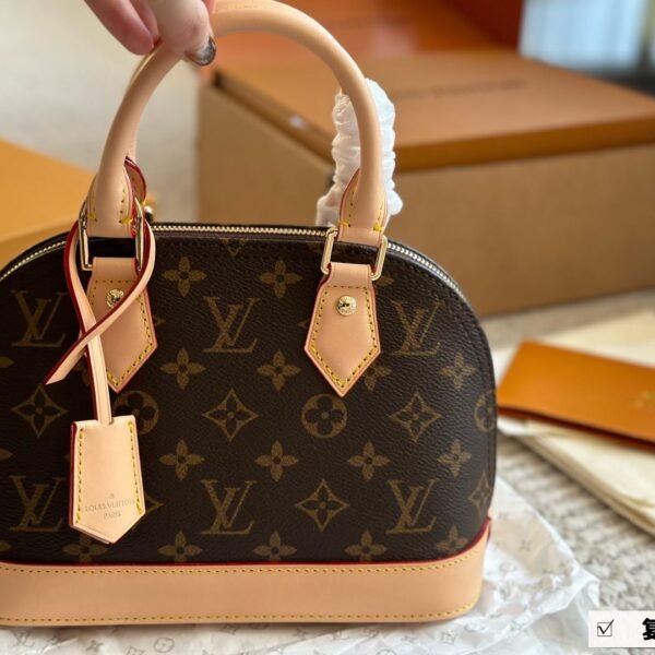 LV Alma BB Monogram and Damier Ebene - Bag