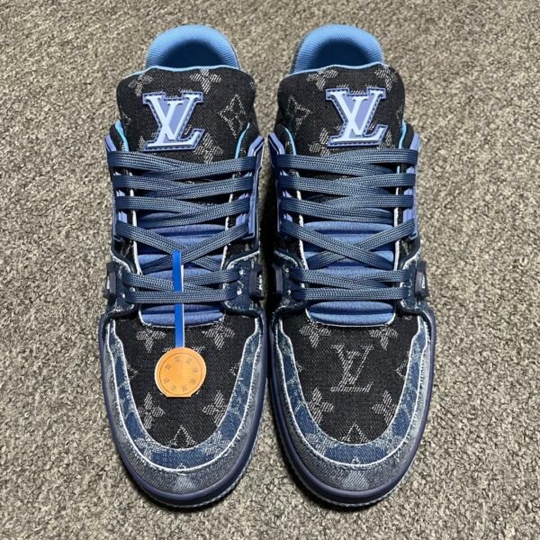 LV Trainer Sneaker Denim - Sneakers