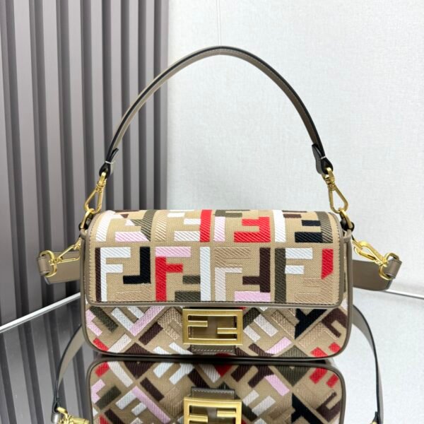 FD Baguette Multicolor Canvas - Bag