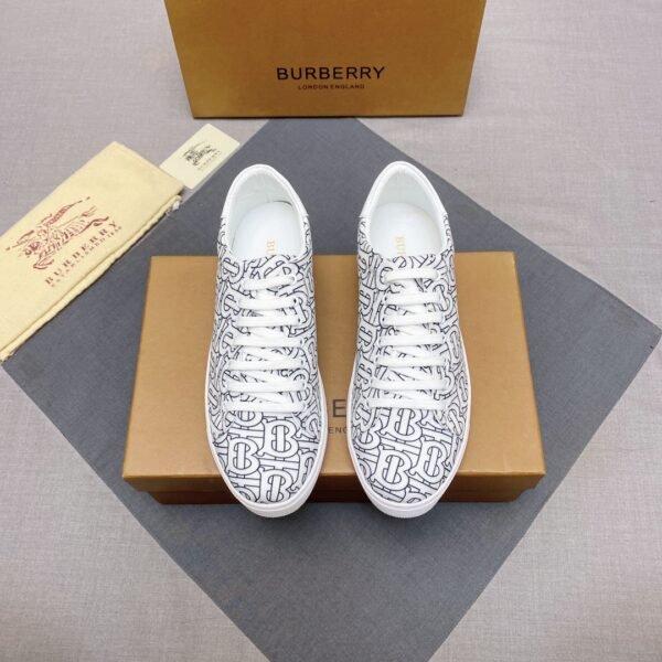 BBR Monogram Stripe E-canvas Sneakers - Sneakers