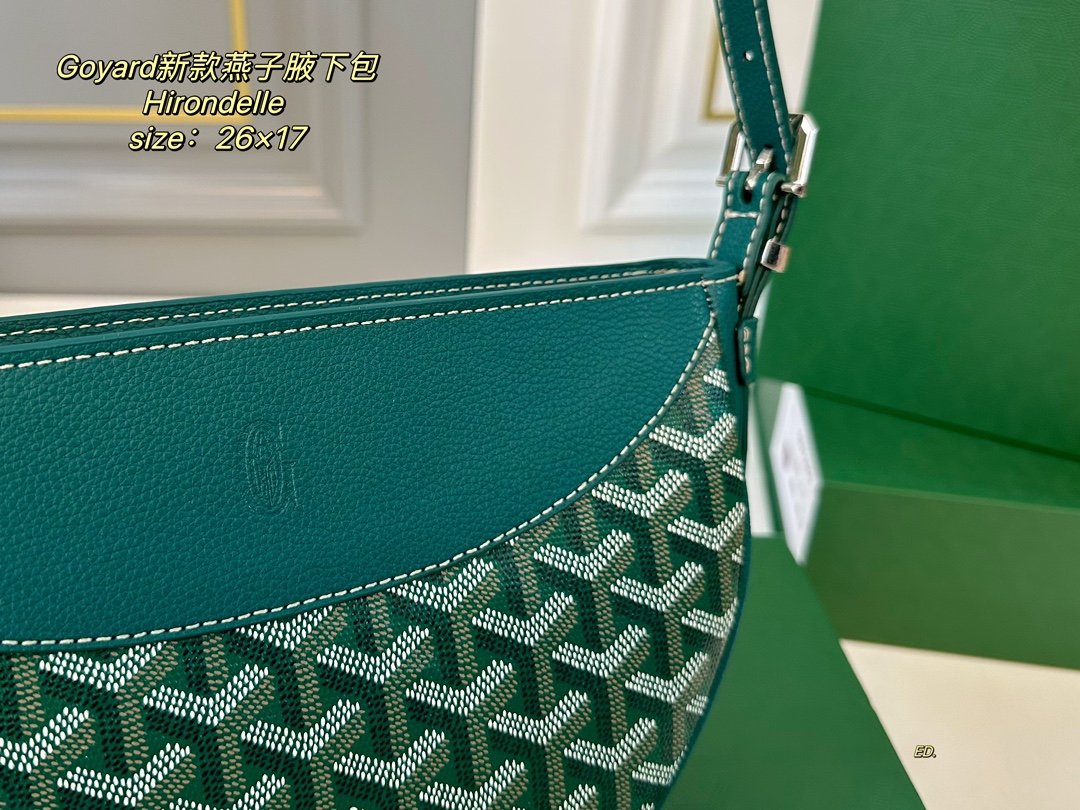 GYD Hirondelle Green GYDine Canvas - Bag - Image 5