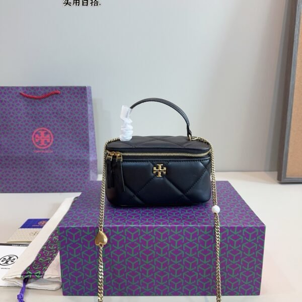 TB handle box makeup bag