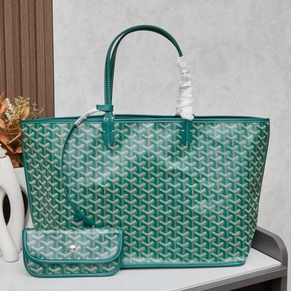 GYD Saint Louis GM Green GYDine Canvas - Bag