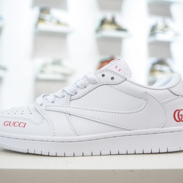 NK Air Jordan 1 Low Travis Scott x Fragment White - Sneakers
