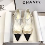CC Pearl Embellished Cap Toe Pumps – Heels
