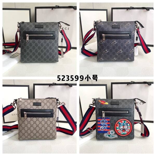 GG GG Supreme Messenger Small GG Supreme Canvas - Bag