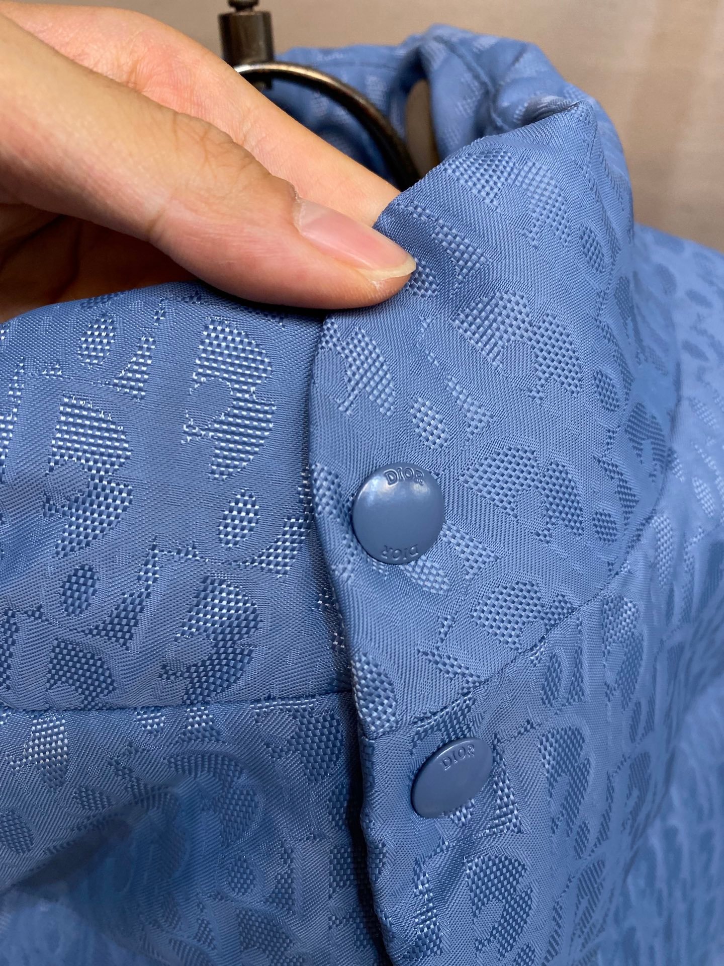 CD CD Oblique Puffer Vest 46 Blue Oblique - Vest - Image 5