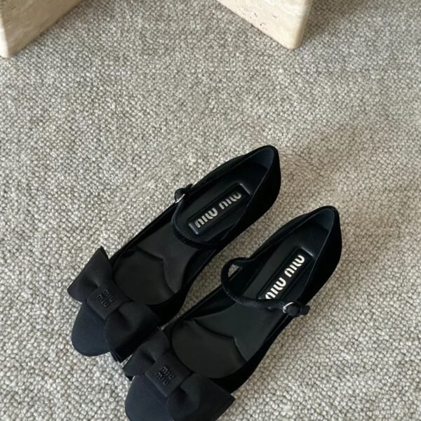 MIU Bow Mary Jane - Shoes