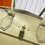 LV City Steamer Large Beige Leather – Bag – Red