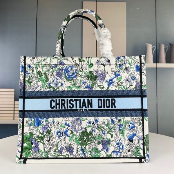 CD Book Tote Floral Embroidery - Bag