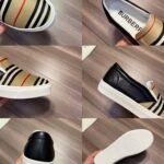 BBR Vintage Check Slip-On Beige/Black – Shoes