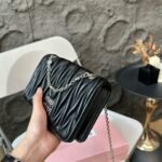 MIU Matelassé Black Leather – Bag
