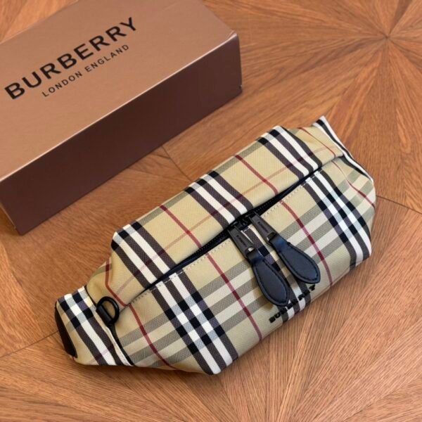 BBR Vintage Check Belt Bag Beige Check - Bag