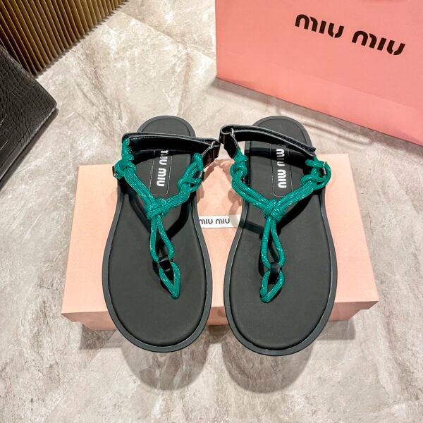 MIU Rope Sandals - Sandals