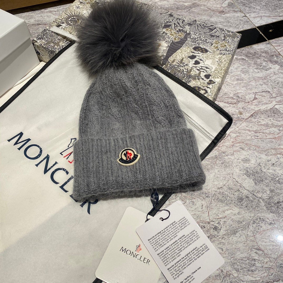 MCL Pom Pom Beanie Wool - Hat - Image 5