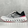 ON Cloudmonster White/Black/Red - Sneakers