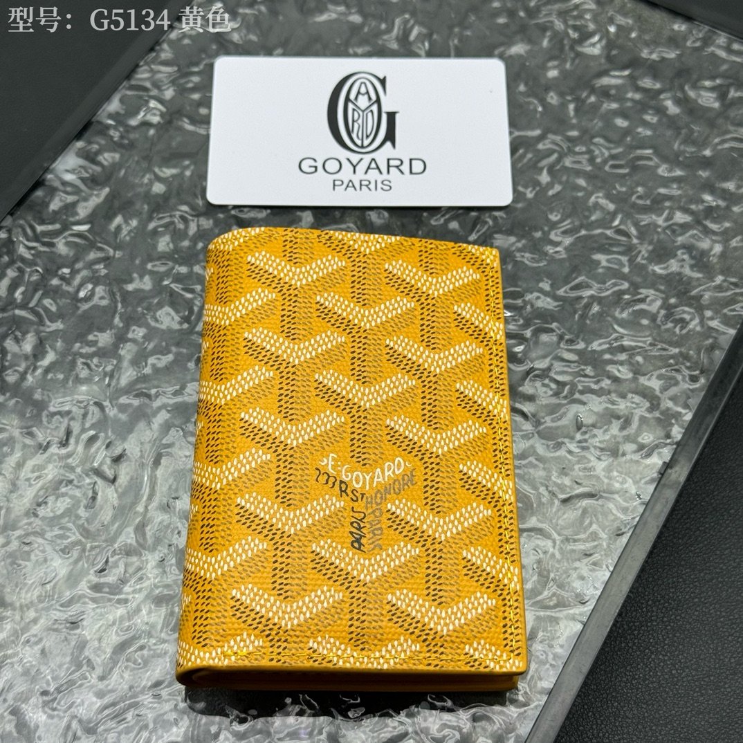 GYD Saint Pierre Yellow GYDine Canvas - Wallet - Image 2