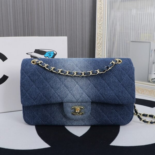 CC Classic Flap Medium Denim - Bag