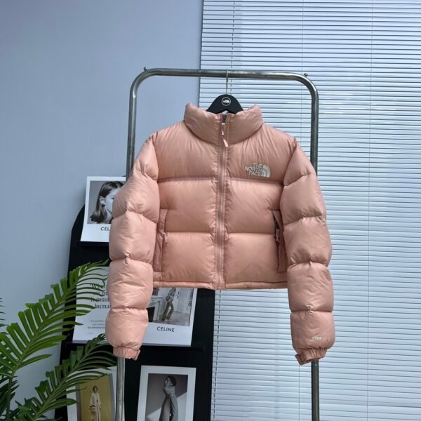TNF Nuptse Cropped Jacket - Jacket