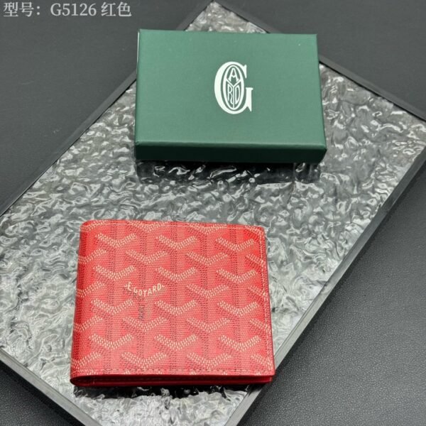 GYD Saint Sulpice Red GYDine Canvas - Wallet