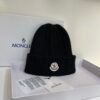 MCL Ribbed Wool Beanie Black/White Wool - Hat