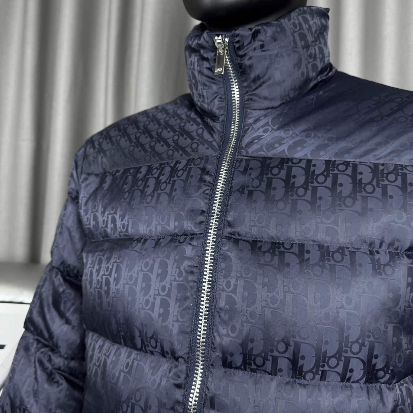 CD Oblique Down Jacket Navy Oblique - Jacket - Image 5