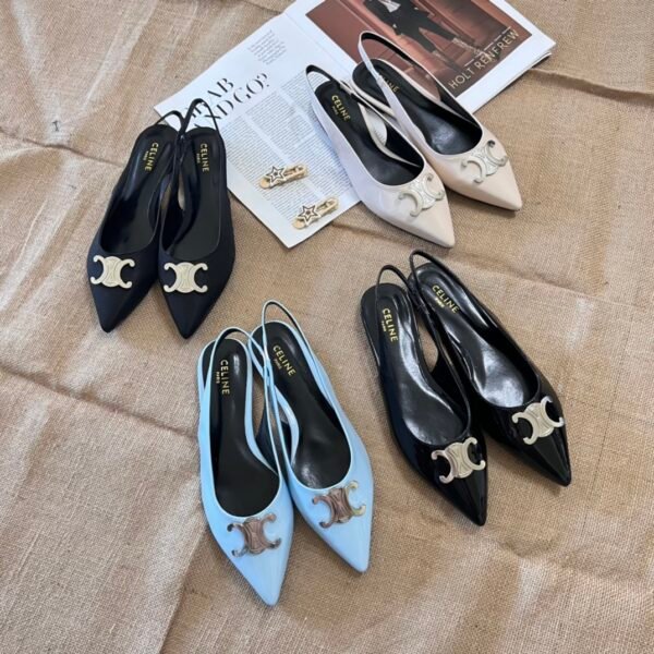 CEL Triomphe Slingback Pumps - Heels