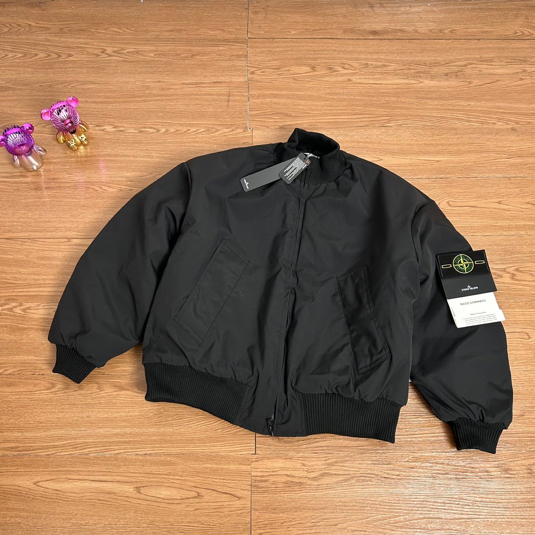 SI Ghost Piece Bomber Jacket Black/Olive - Jacket - Image 3