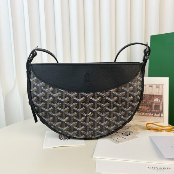 GYD Artois Half Moon Black GYDine Canvas - Bag