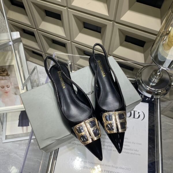BAL Double B Slingback Pumps - Heels
