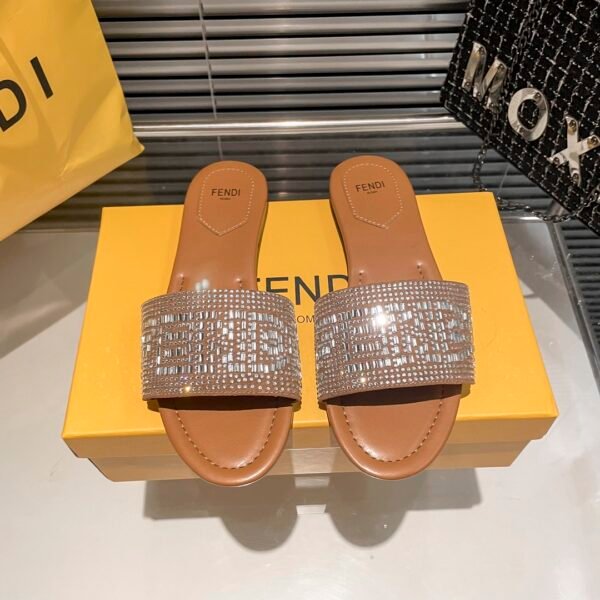 FD Colibri Rhinestone Slides - Slides
