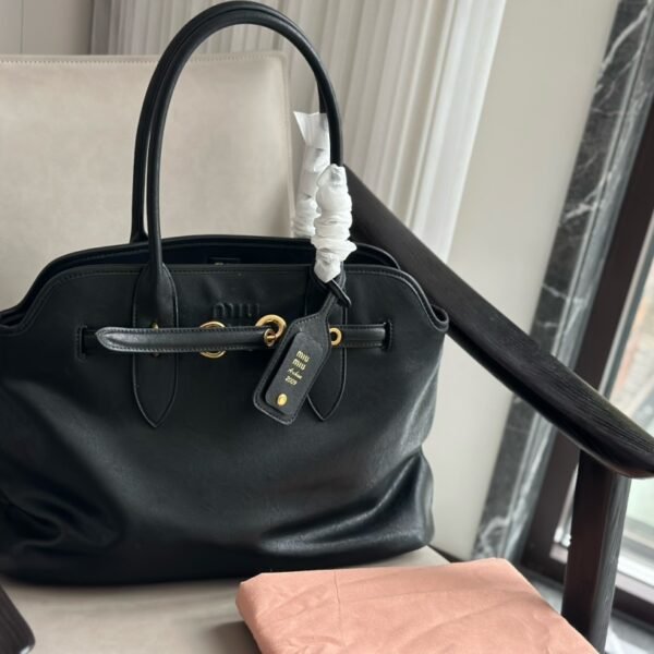 MIU Archive 2009 Black Leather - Bag