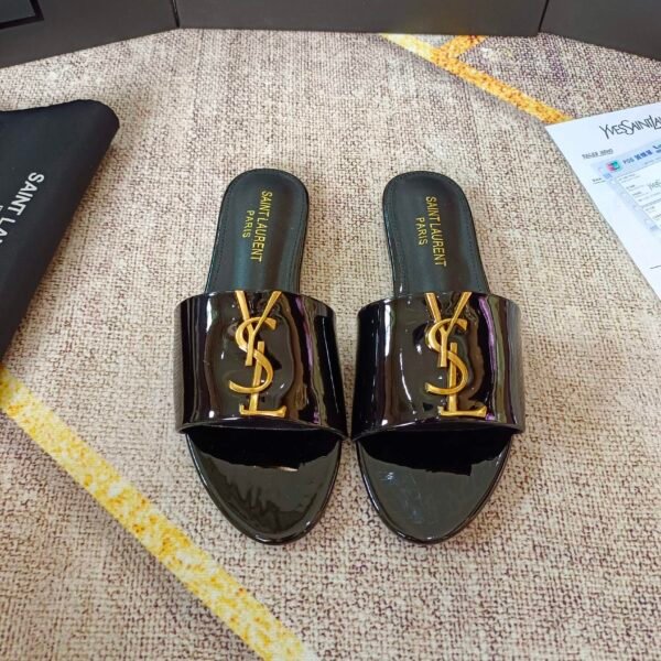 YSL Cassandra Flat Sandals - Sandals